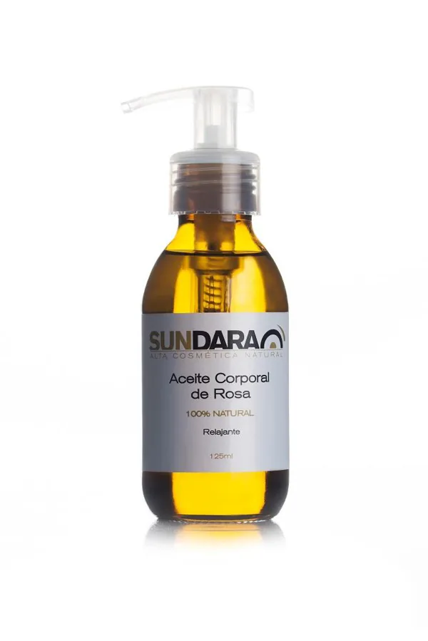 Aceite corporal de rosa de la cosmética natural SunDara