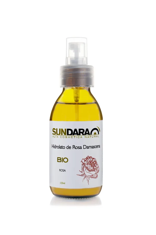 Hidrolato de rosa damascena de SunDara